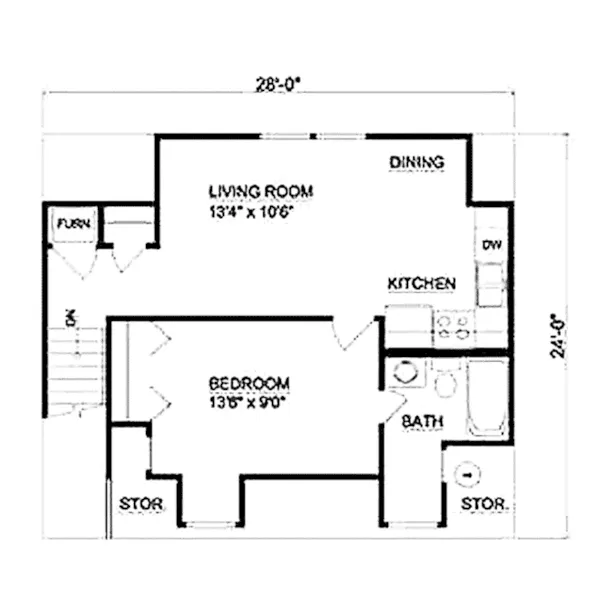 Building Plans Second Floor -  145D-0003 | House Plans and More