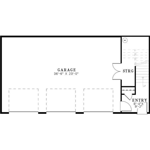 Building Plans First Floor -  154D-7500 | House Plans and More