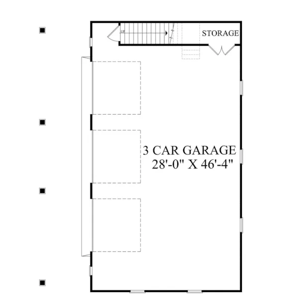 Building Plans First Floor -  158D-6000 | House Plans and More