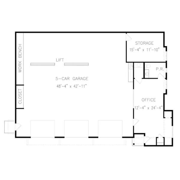 Building Plans First Floor - 168D-6001 | House Plans and More