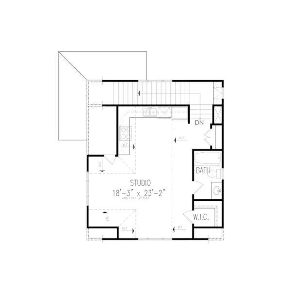 Country French House Plan Second Floor - 168D-6009 | House Plans and More