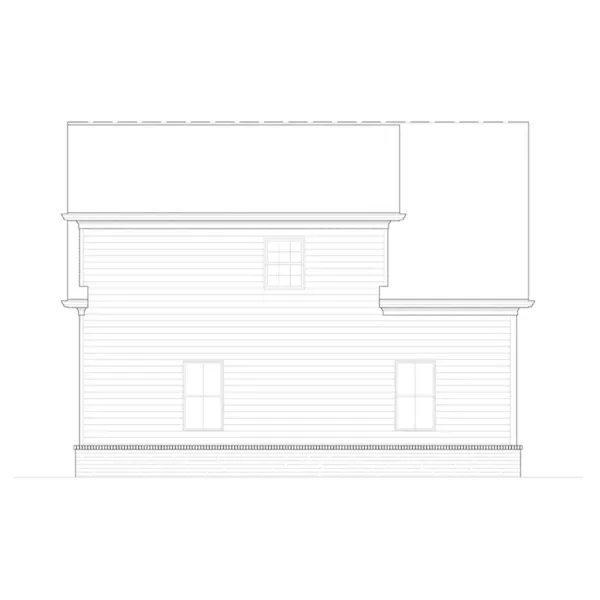 Shingle House Plan Rear Elevation - 168D-7500 | House Plans and More