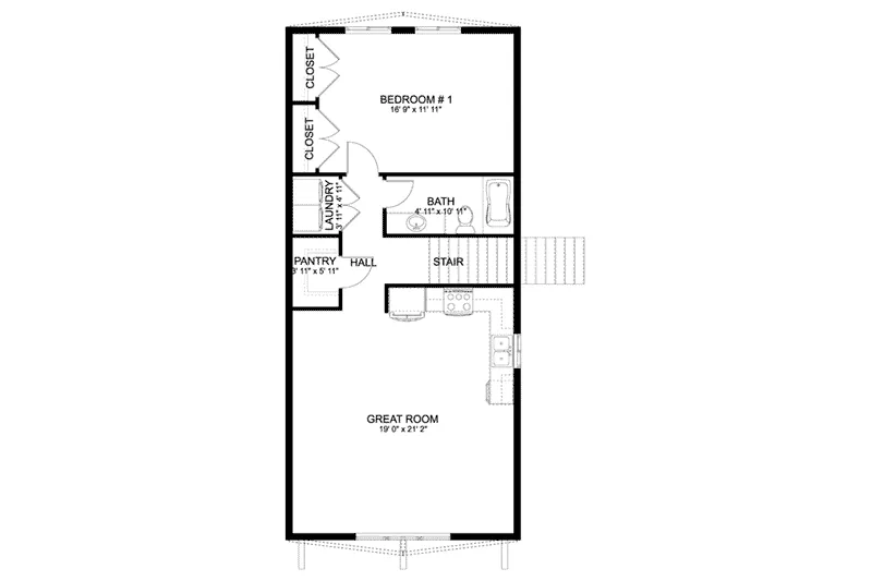 Building Plans Second Floor - 173D-7509 | House Plans and More