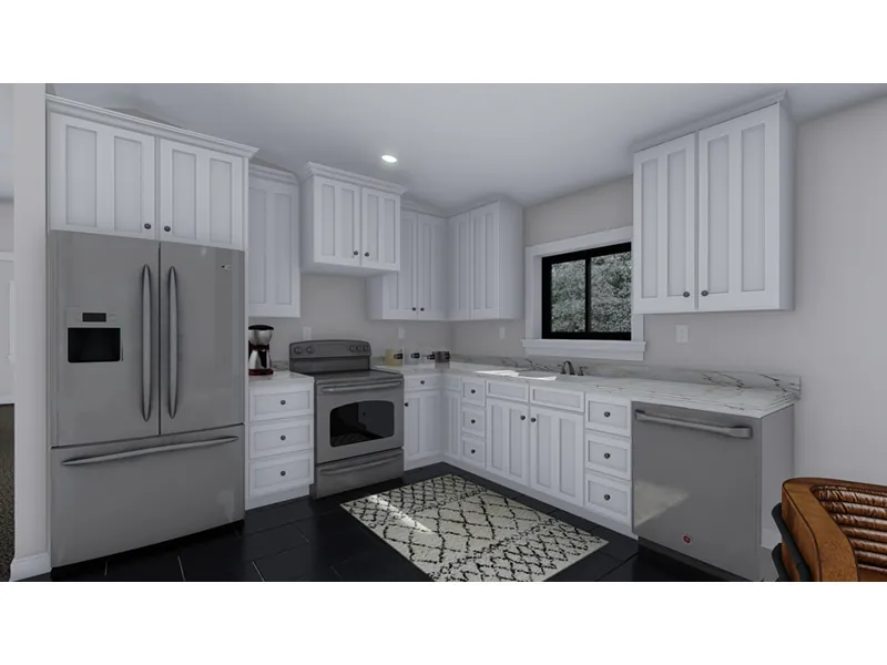 Building Plans Kitchen Photo 01 - 173D-7509 | House Plans and More