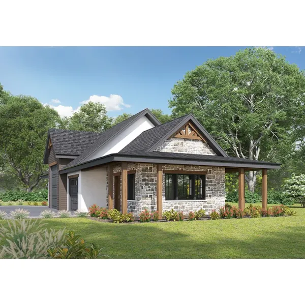 Building Plans Front of Home - 175D-6000 | House Plans and More