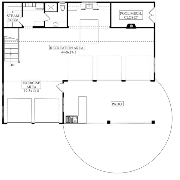 Building Plans First Floor - 175D-7500 | House Plans and More