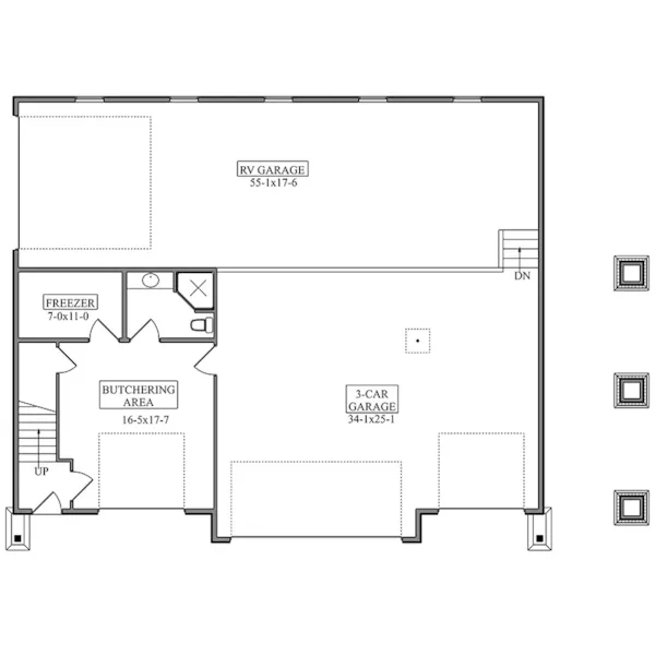 Building Plans First Floor - 175D-7503 | House Plans and More