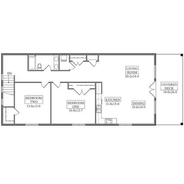 Building Plans Second Floor - 175D-7503 | House Plans and More