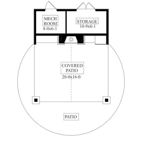 Building Plans First Floor - 175D-7505 | House Plans and More