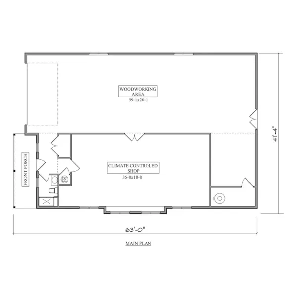 Farmhouse Plan First Floor - 175D-7509 | House Plans and More