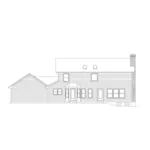 Traditional House Plan Rear Elevation - Dodson  Luxury Home 001D-0005 - Search House Plans and More