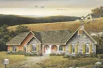 Country House Plan Front Image - Montclaire Ranch Home 001D-0007 - Shop House Plans and More
