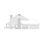 Contemporary House Plan Left Elevation - Compton Contemporary Home 001D-0010 - Search House Plans and More