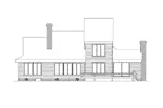 Contemporary House Plan Rear Elevation - Compton Contemporary Home 001D-0010 - Search House Plans and More