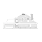 Contemporary House Plan Right Elevation - Compton Contemporary Home 001D-0010 - Search House Plans and More