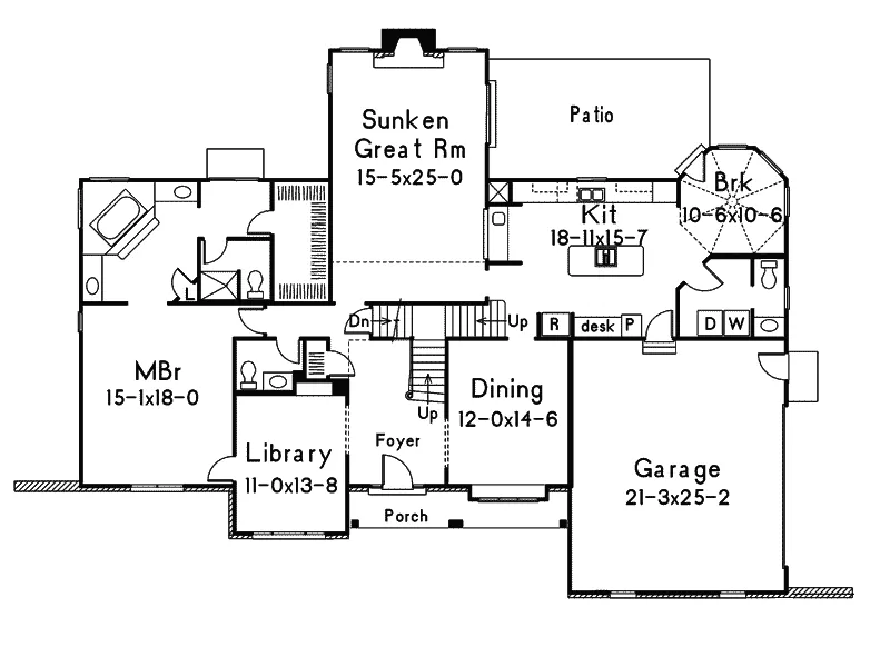 Luxury House Plan First Floor - Manor House Luxury Home 001D-0012 - Shop House Plans and More