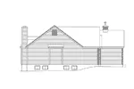 Traditional House Plan Left Elevation - Mooreland Traditional Home 001D-0013 - Shop House Plans and More