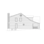 Country House Plan Left Elevation - Hartford Traditional Ranch Home 001D-0016 - Search House Plans and More