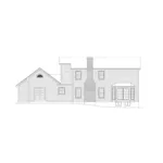 Country House Plan Rear Elevation - Hartford Traditional Ranch Home 001D-0016 - Search House Plans and More