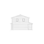 Farmhouse Plan Left Elevation - Brookdale Country Home 001D-0019 - Search House Plans and More