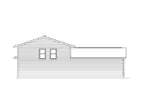 Country House Plan Left Elevation - Winton Split-Level Home 001D-0022 - Shop House Plans and More