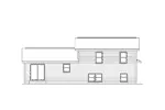 Country House Plan Rear Elevation - Winton Split-Level Home 001D-0022 - Shop House Plans and More