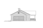 Traditional House Plan Left Elevation - Brightmoore Country Ranch Home 001D-0024 | Country Ranch Style Home