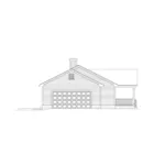 Country House Plan Left Elevation - Brightmoore Country Ranch Home 001D-0024 | Country Ranch Style Home