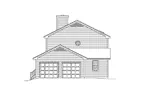 Farmhouse Plan Right Elevation - Parkdale Country Home 001D-0025 - Shop House Plans and More