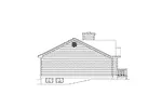 Ranch House Plan Left Elevation - Wydown Ranch Home 001D-0030 | House and More