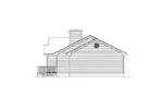 Ranch House Plan Right Elevation - Wydown Ranch Home 001D-0030 | House and More