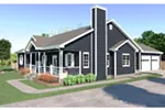 Country House Plan Front Photo 01 - Mayland Country Style Home 001D-0031 - Shop House Plans and More