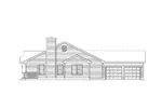 Ranch House Plan Right Elevation - Mayland Country Style Home 001D-0031 - Shop House Plans and More
