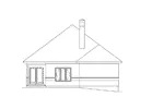 Ranch House Plan Rear Elevation - Baxter Narrow Lot Home 001D-0033 - Search House Plans and More