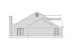 Country House Plan Left Elevation - Curtland Ranch Home 001D-0034 - Search House Plans and More