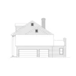 Colonial House Plan Right Elevation - Prescott Greek Revival Home 001D-0037 - Shop House Plans and More