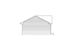 Country House Plan Left Elevation - Boone Ranch Home 001D-0043 - Search House Plans and More