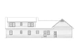 Country House Plan Rear Elevation - Snug Harbor I Country Home 001D-0050 - Shop House Plans and More
