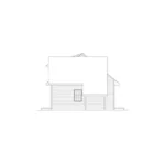 Country House Plan Left Elevation - Snug Harbor II Ranch Home 001D-0051 - Shop House Plans and More