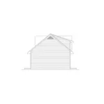 Country House Plan Right Elevation - Snug Harbor II Ranch Home 001D-0051 - Shop House Plans and More