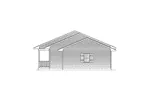 Country House Plan Right Elevation - Saxony II Rustic Ranch Home 001D-0053 - Shop House Plans and More