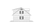Vacation House Plan Left Elevation - Hatteras II Vacation Home 001D-0056 - Search House Plans and More