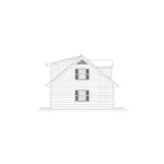 Country House Plan Left Elevation - Hatteras II Vacation Home 001D-0056 - Search House Plans and More