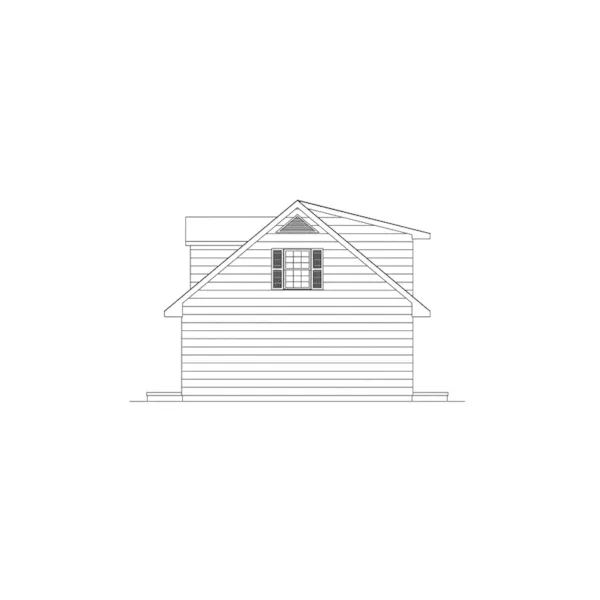 Country House Plan Right Elevation - Hatteras II Vacation Home 001D-0056 - Search House Plans and More