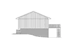 Tudor House Plan Right Elevation - Woodland I Rustic Mountain Home 001D-0057 - Shop House Plans and More