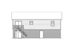 Colonial House Plan Rear Elevation - Woodland II Split-Level Home 001D-0058 - Shop House Plans and More