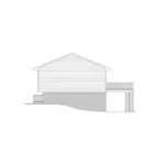 Country House Plan Right Elevation - Woodland II Split-Level Home 001D-0058 - Shop House Plans and More