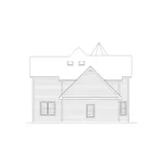 Victorian House Plan Rear Elevation - Lexington Victorian Home 001D-0059 - Shop House Plans and More