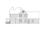 Farmhouse Plan Right Elevation - Lexington Victorian Home 001D-0059 - Shop House Plans and More