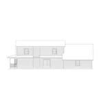 Country House Plan Rear Elevation - Country Ranch Farmhouse 001D-0061 - Search House Plans and More